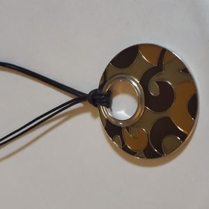 Pretty Lia Sophia brown necklace